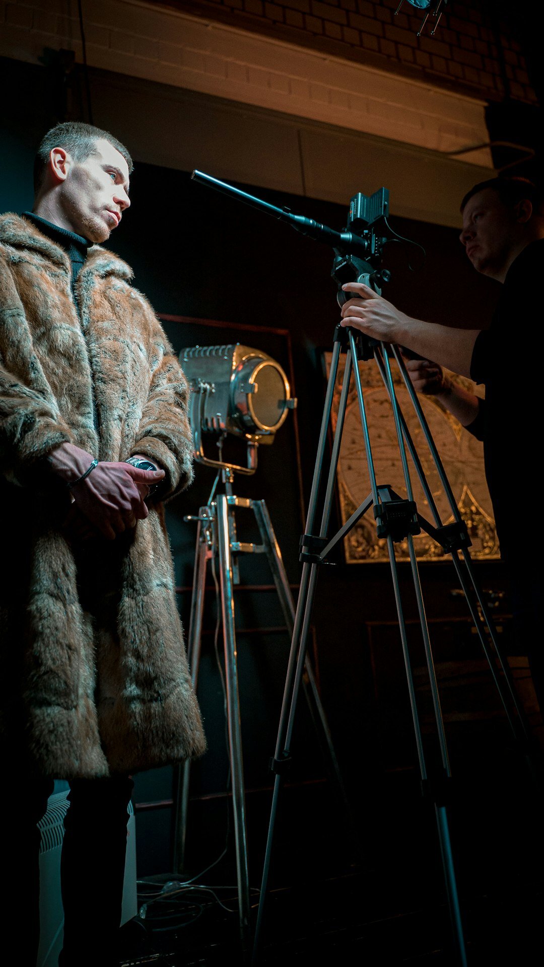 Portrait of a Finnish male studio production director